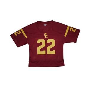 Kids USC Trojans #22 Football Jersey Youth Toddler 5-6 Maroon Gold Team Sports